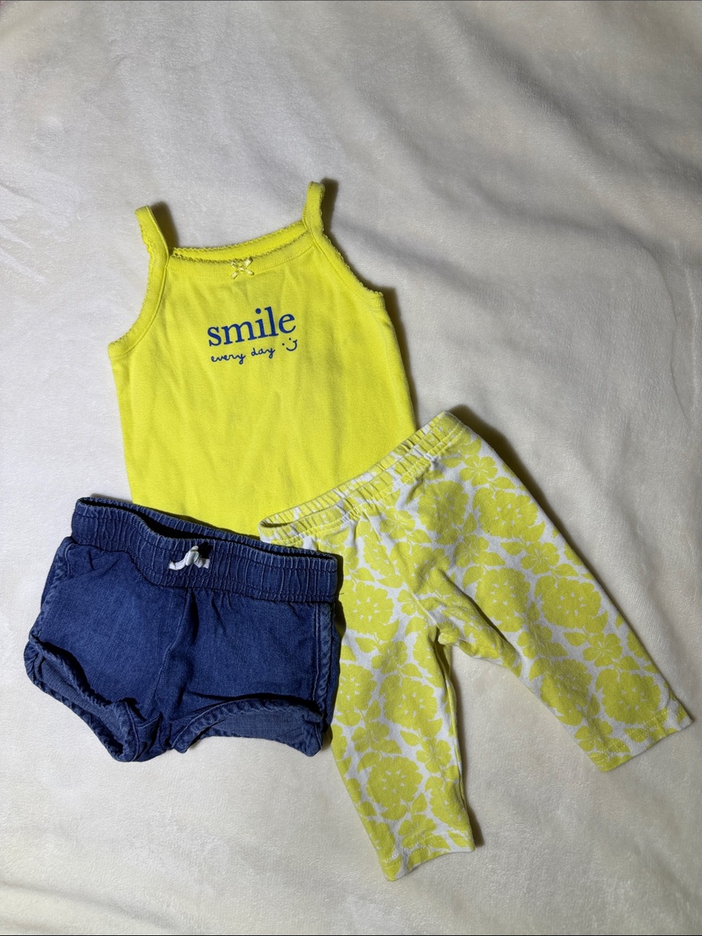 Yellow & Navy Toddler Set